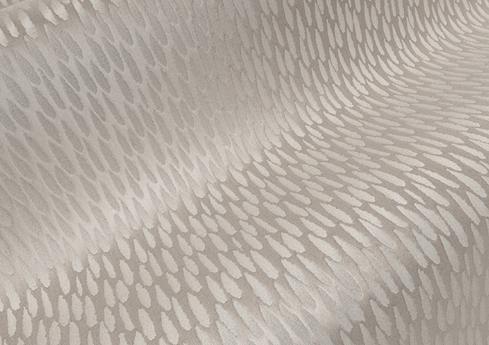 Dew Drop, Metallic Taupe - Roman Blind - Image 4